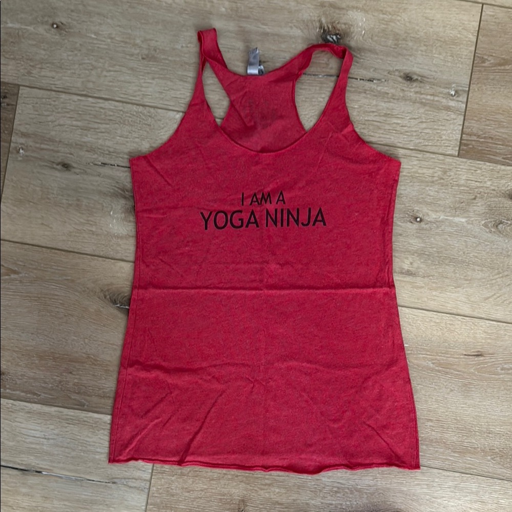 Pink Sleeveless Fitted Tank Top